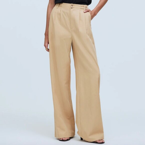 MADEWELL The Harlow Wide Leg Pant Size 6 - Picture 1 of 9